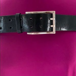 Large NineWest Black Belt